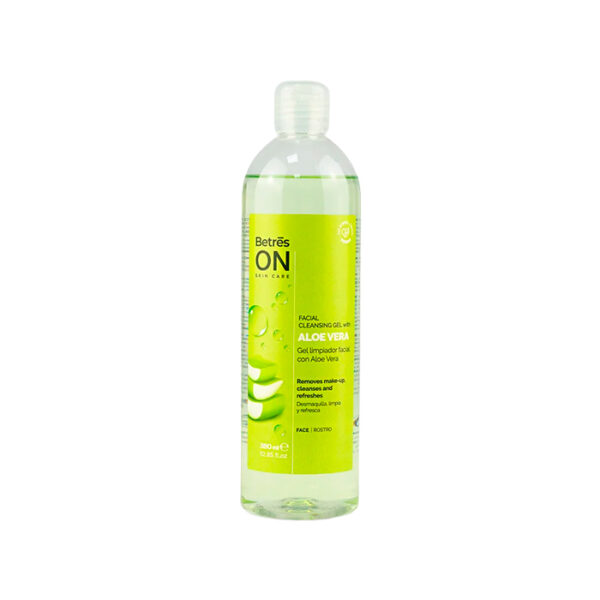 Gel limpiador facial aloe vera 380ml